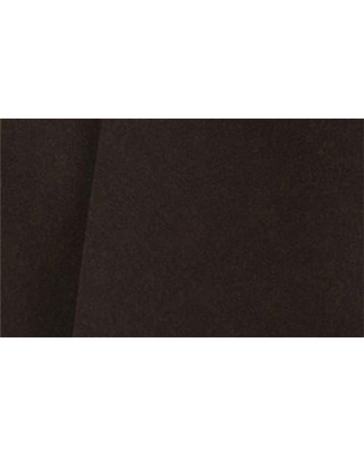 Mango Black Pleated Bermuda Shorts
