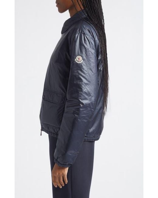 Moncler Blue Lanset Down Jacket