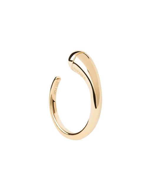 Pdpaola Metallic Loop Ring