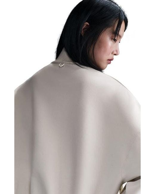 Nike Natural 24.7 Impossiblysoft Dri-Fit Oversize Half Zip Top