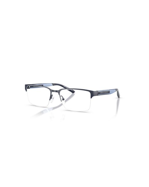 ARMANI EXCHANGE Blue 55Mm Rectangle Optical Glasses for men