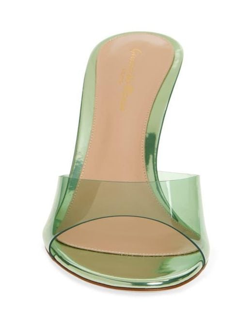 Gianvito Rossi Green Sofia 70 Mule