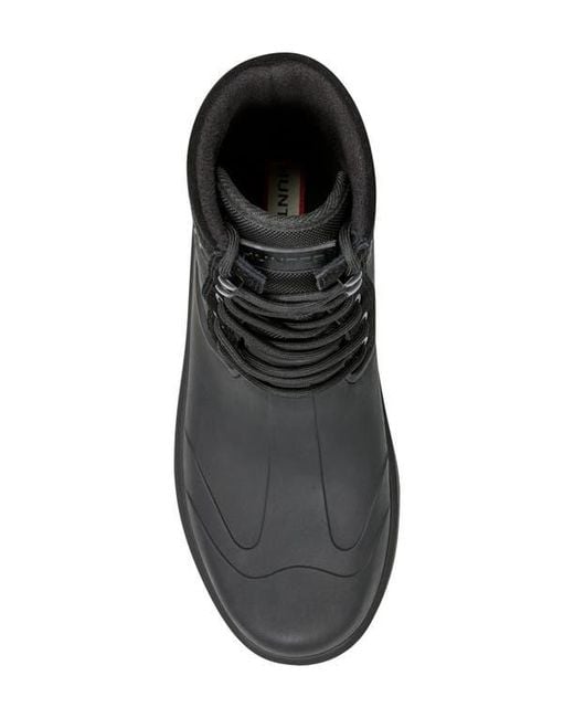 Hunter Black London Waterproof Boot for men