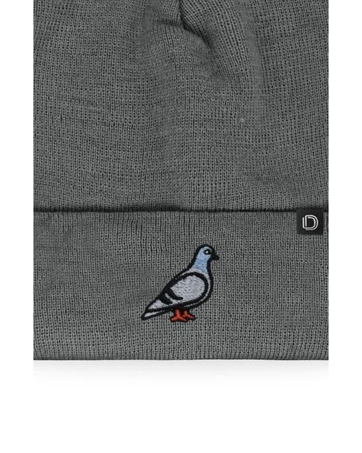 Alix Gray Pigeon Beanie Cap for men