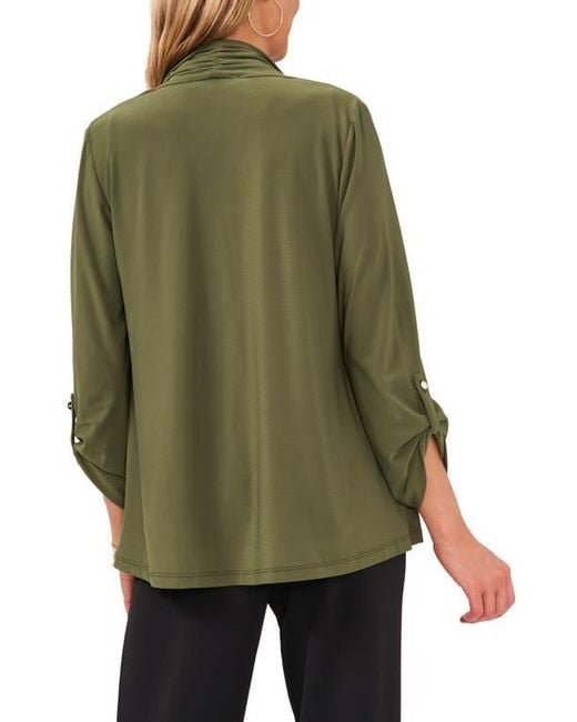 Chaus Green Cardigan