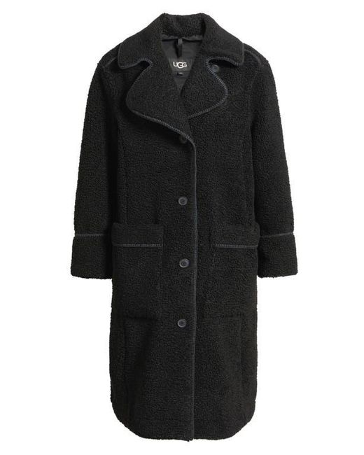 Ugg Black Sema Uggfluff Coat