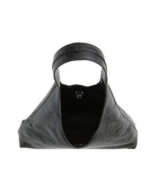 Alexander Wang Black Small Pike Leather Hobo Bag