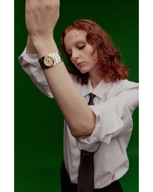 Breda Gray Sync Bracelet Watch, 25Mm