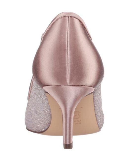 Nina Pink Bence Pointed Cap Toe Pump