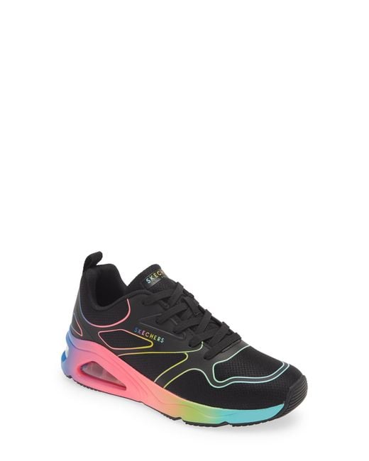 Skechers Tres air Uno Rainbow Roads Sneaker Lyst