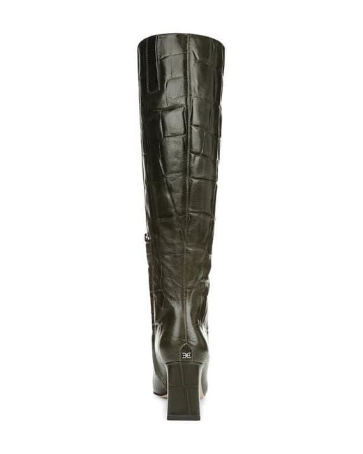 Sam Edelman Green Sylvia Knee High Boot