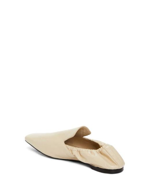 Totême  White Square Toe Loafer