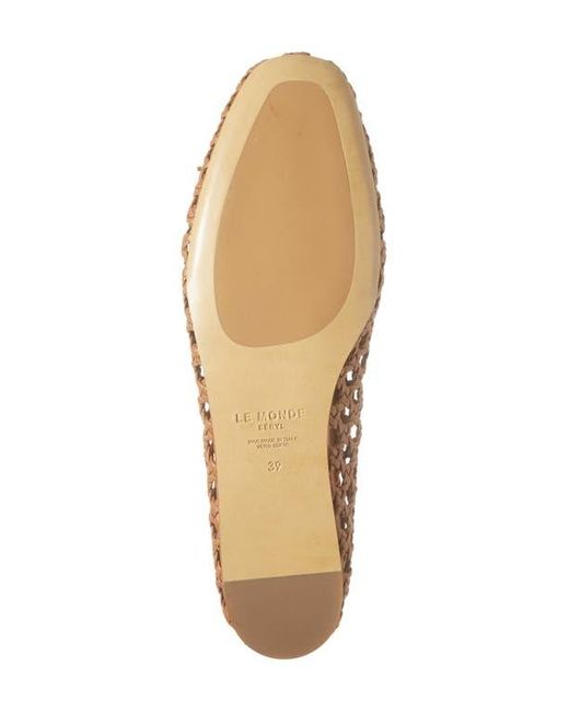Le Monde Beryl Pink Regency Woven Flat