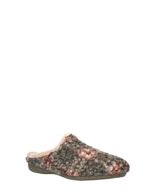 Ron White Brown Lily Mule Slipper