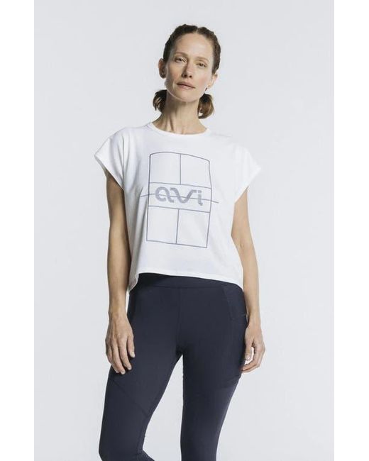 AVI White Pickleball Top