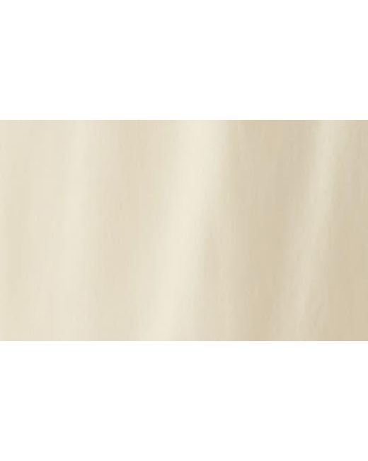 Steve Madden Natural Emmaline Empire Waist Cotton Poplin Maxi Dress