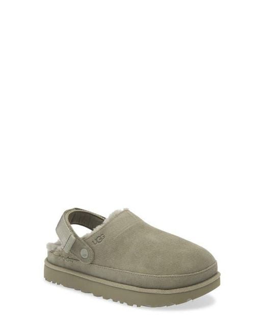 Ugg Gray Goldenstar Cozy Clog