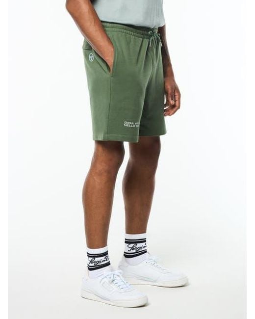 Sergio Tacchini Green Netto Short for men