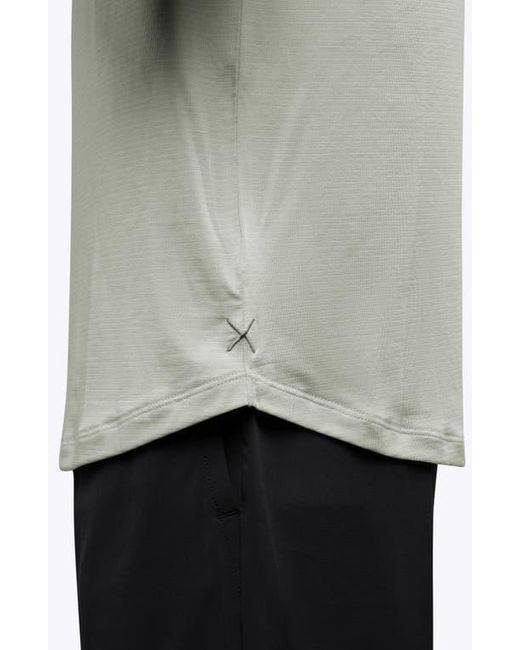 Cuts Gray Crossover Polo for men