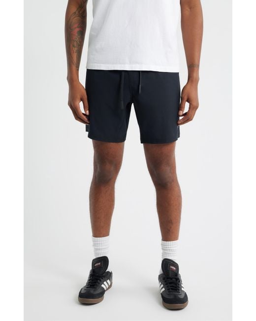 Saint Studio Blue Tempo Tech Shorts for men