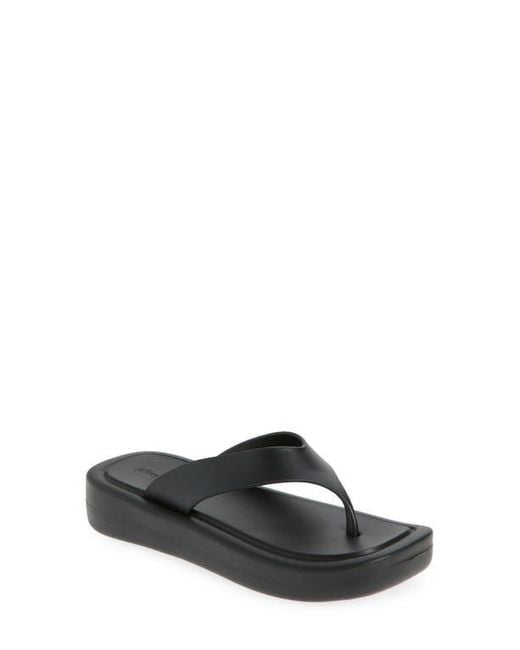 Jeffrey Campbell Black Darcie Flip Flop