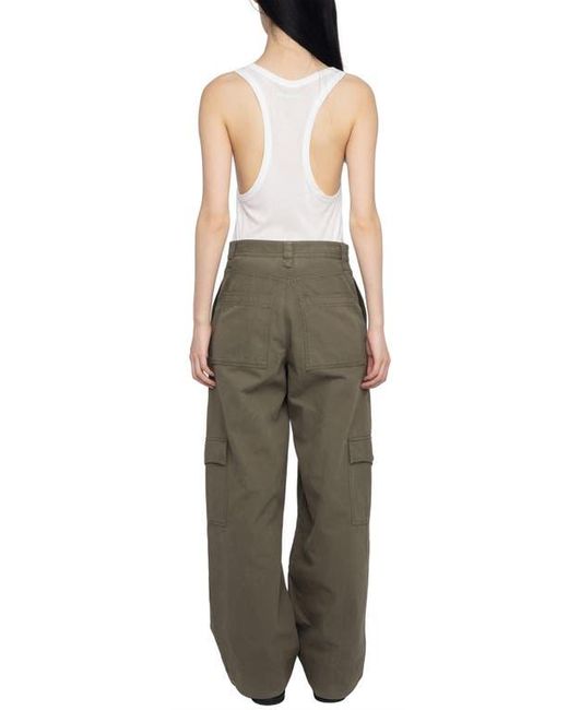Zadig & Voltaire Green Cotton Canvas Cargo Pants