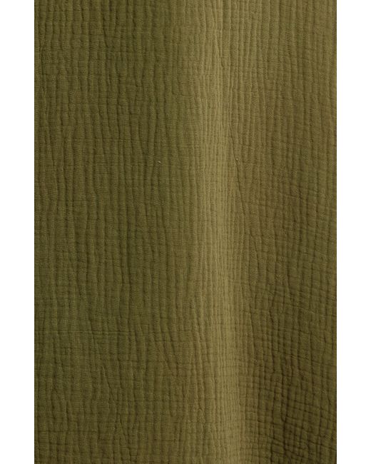 Nordstrom Green V-neck Cover-up Maxi Dress