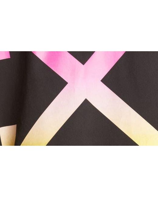 Off White c o Virgil Abloh Diag Rainbow Gradient Stripe Jacket in