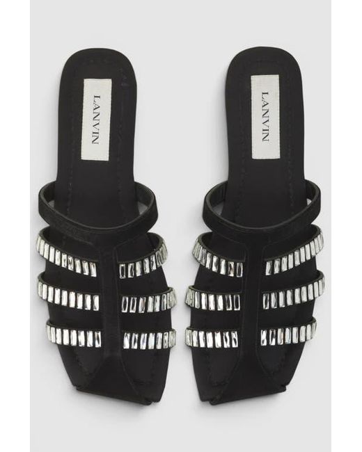 Lanvin Black Celeste Sandals