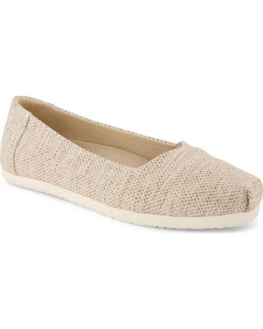 TOMS Natural Alpargata Ballet Flat
