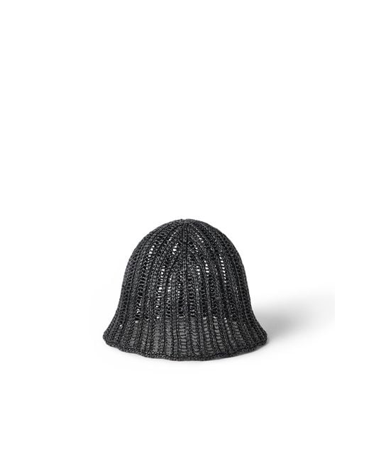 Brunello Cucinelli Black Bucket Hat