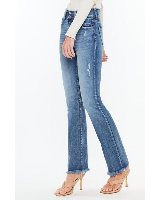 Kancan Blue Ruby High Rise Bootcut Jeans