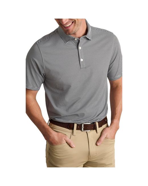 Rhone Gray Drive Time Performance Polo for men