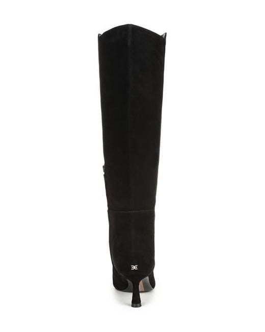 Sam Edelman Black Taylin Knee High Boot