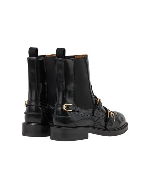 Sandro Black Chelsea Boots