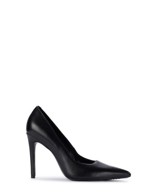 DKNY Black Mickel Pointed Toe Pump