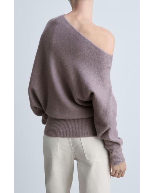 Mango Multicolor Off The Shoulder Sweater