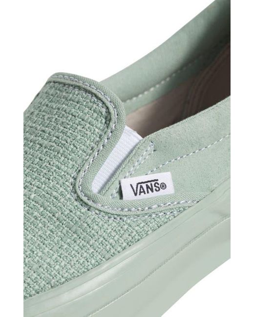 Vans Green Lx Classic Slip-On Sneaker