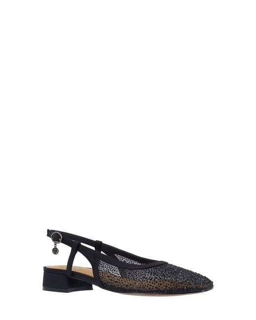 J. Reneé Blue Layton Slingback Flat