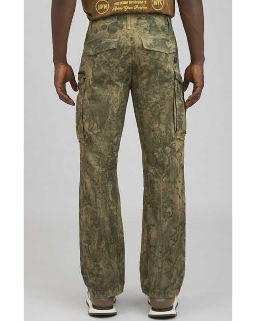 PRPS Green Iron Mountain Ripstop Cargo Pants for men