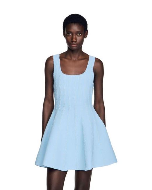 sachin and babi light blue dress Avec Les Filles Women's Faux-Leather Drop-Waist Maxi Dress
