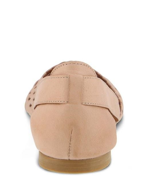 Spring Step Brown Delorse Flat