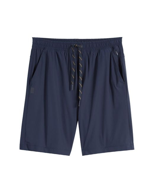 Rhone Blue Pursuit 9-inch Unlined Training Shorts for men