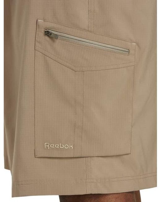 Reebok Natural Performance Ripstop Cargo Shorts for men