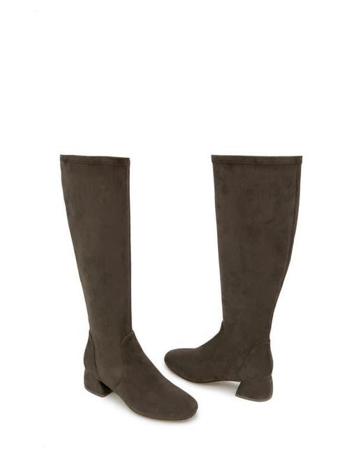 Gentle Souls Brown By Kenneth Cole Emma Stretch Knee High Boot