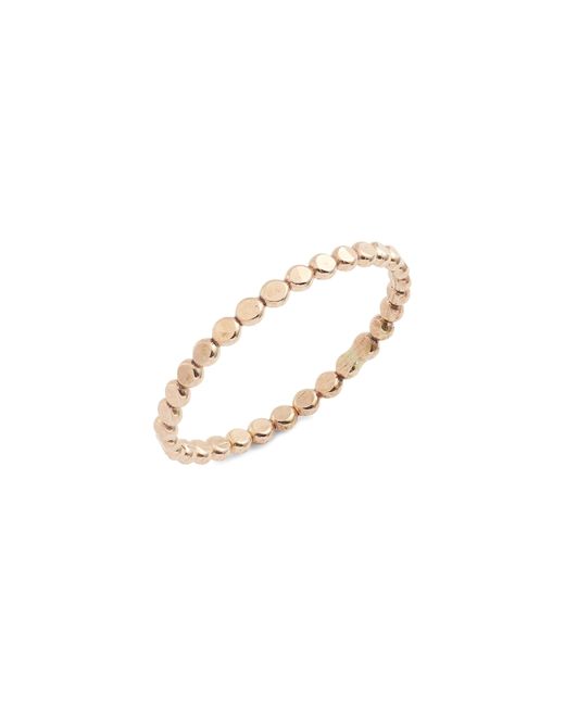 Nashelle White Dot Stacker Ring