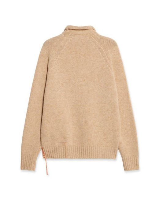 Fortela Natural Andrew Merino Wool High Neck Sweater for men
