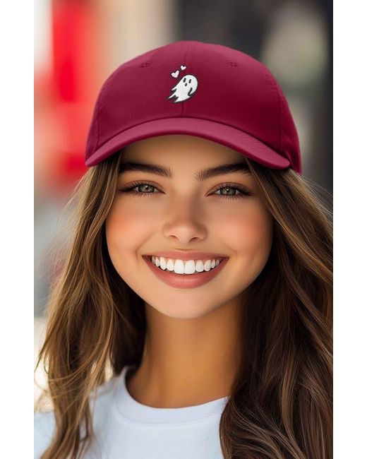 Alix Heartly Ghost Embroidered Cap