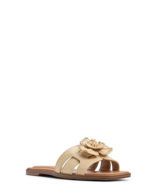 ALDO Natural Seaflower Slide Sandal