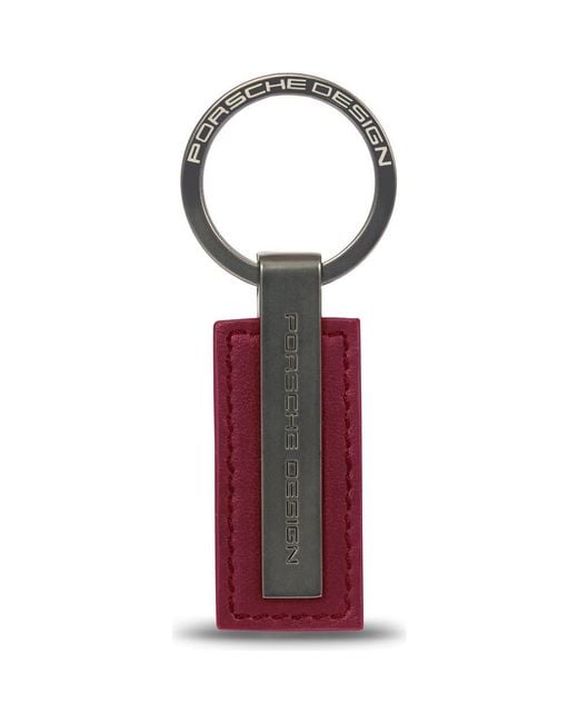 Porsche Design Key Ring Metal Bar in Red | Lyst
